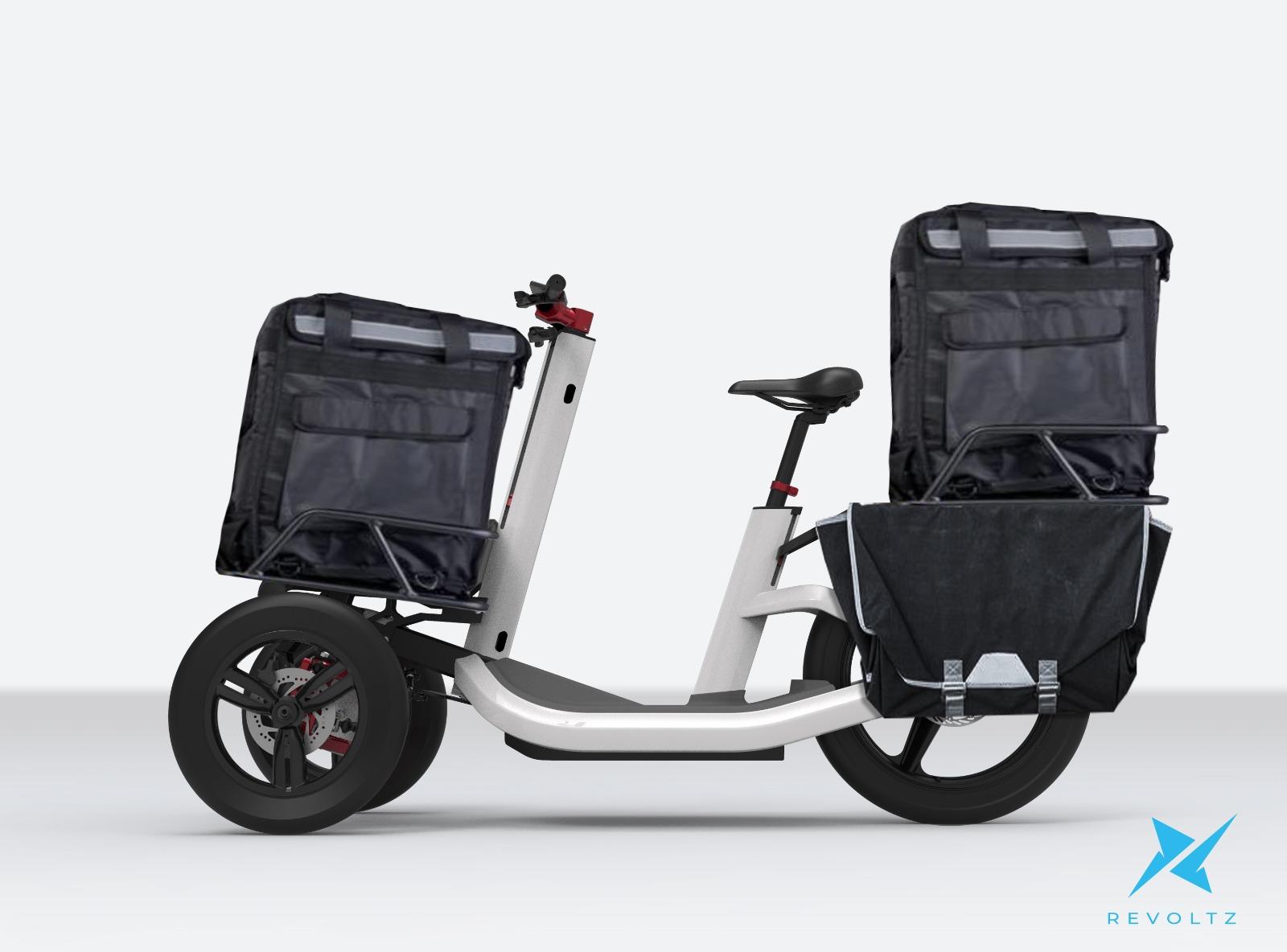 New E-mobility,Proto Electric Cargo Bike, Double Carrier Platform,Powerful Rear Motor, Long Range Distance,CE Approved  